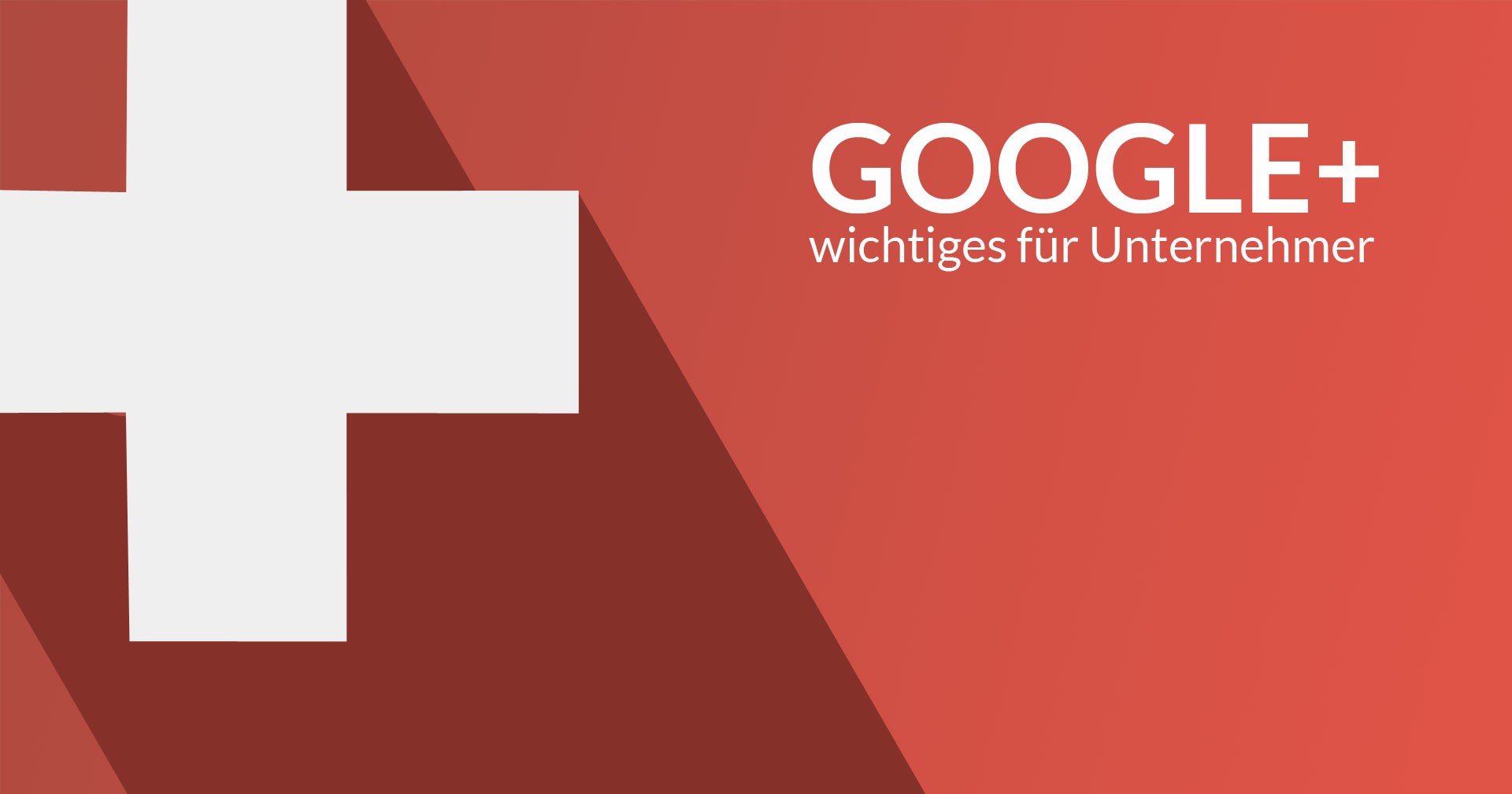 Google+ Symbole als Headerbild