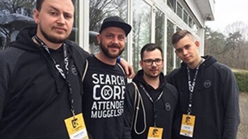 Das Webentwickler Team der Internetagentur mpunkt in Augsburg Gruppenfoto